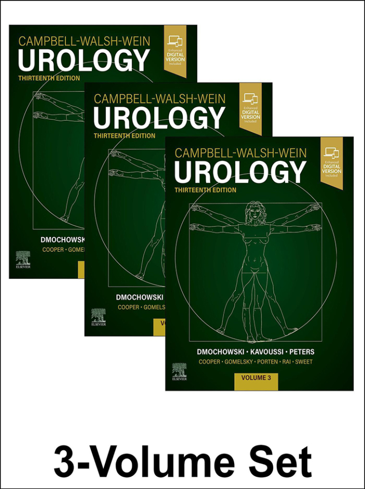 Campbell-Walsh-Wein Urology 13th Edition (3-Volume Set) by Roger R. Dmochowski, Louis R. Kavoussi, Craig A. Peters